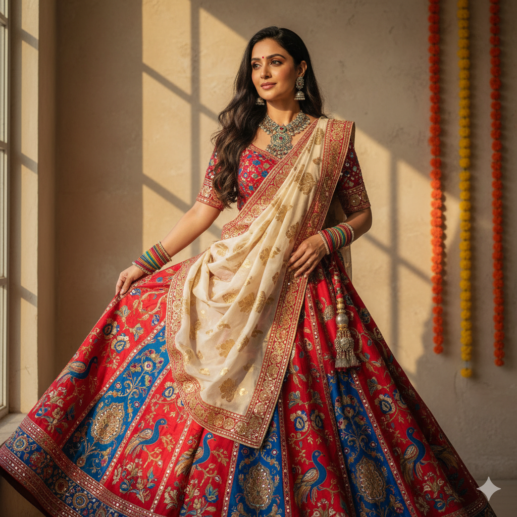 Gemini Navratri Prompt for Girls