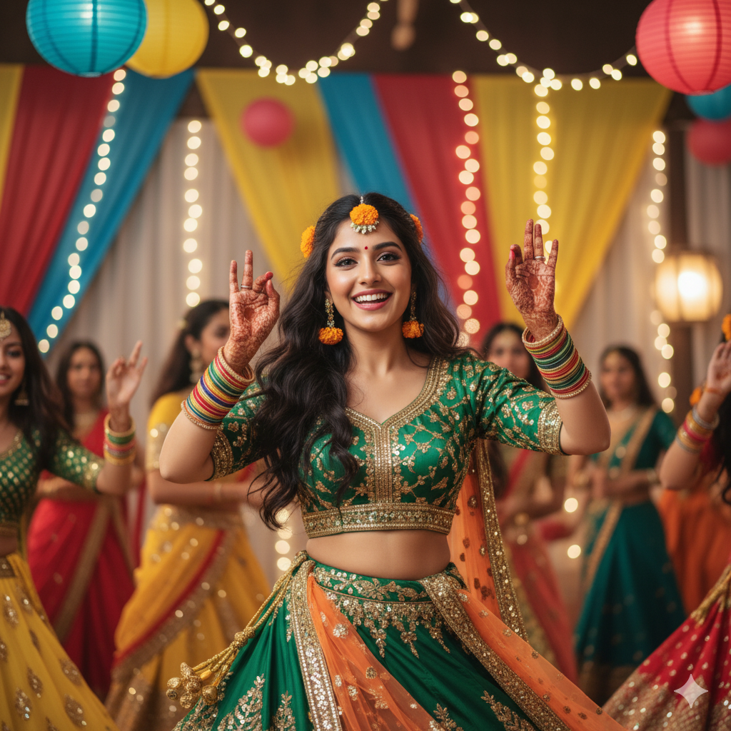 Gemini Navratri Prompt for Girls