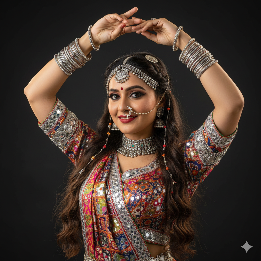 Gemini Navratri Prompt for Girls