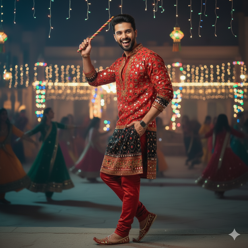 Gemini AI Boy Navratri Prompts