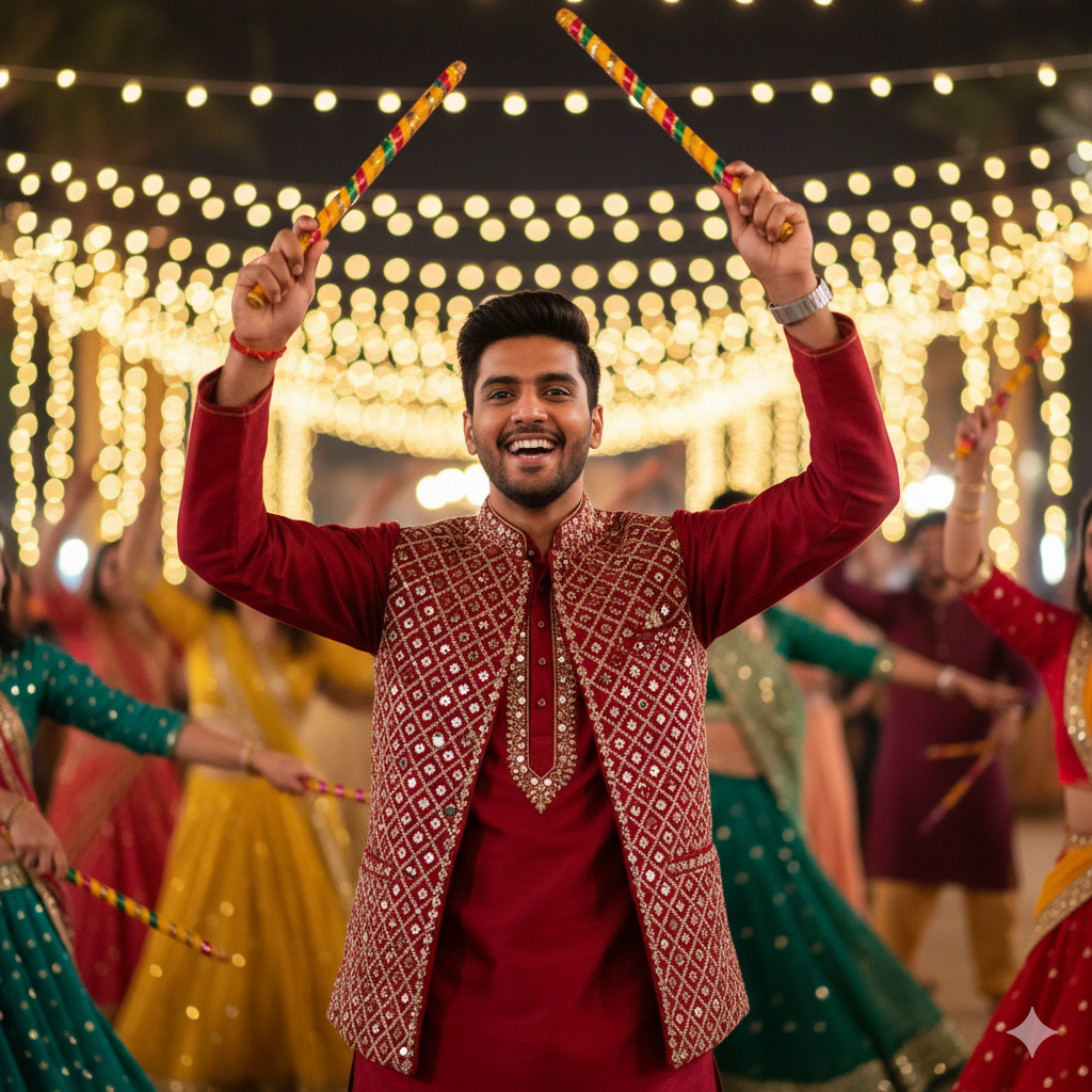 Gemini AI Boy Navratri Prompts