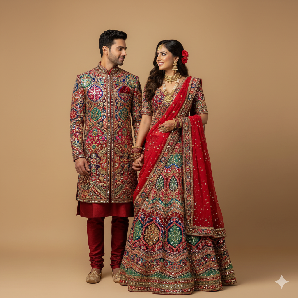 Navratri Prompts for Gemini Couple