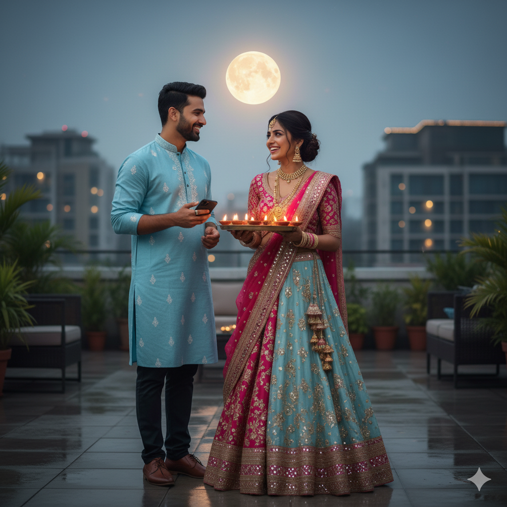 Karva Chauth Gemini AI Prompts for Couples