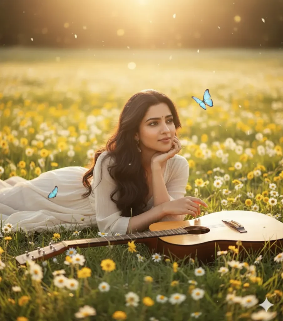 Gemini ai photo prompt copy paste saree look for girl