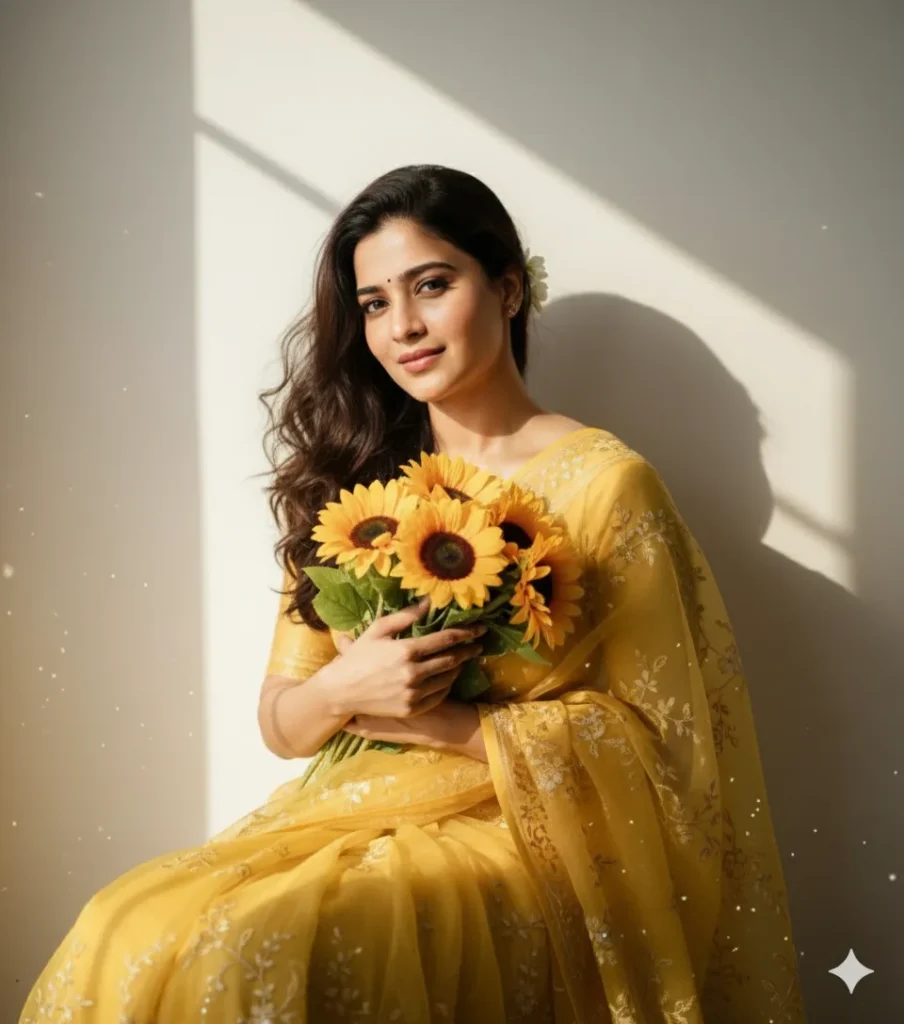 Gemini ai photo prompt copy paste saree look for girl