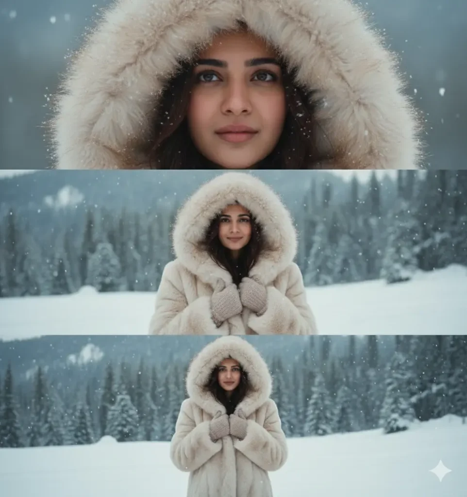 best winter ai prompt for girls,