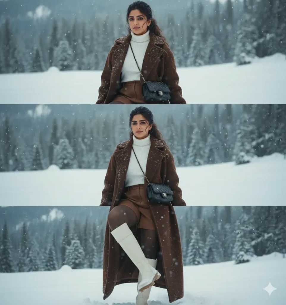 best winter ai prompt for girls,