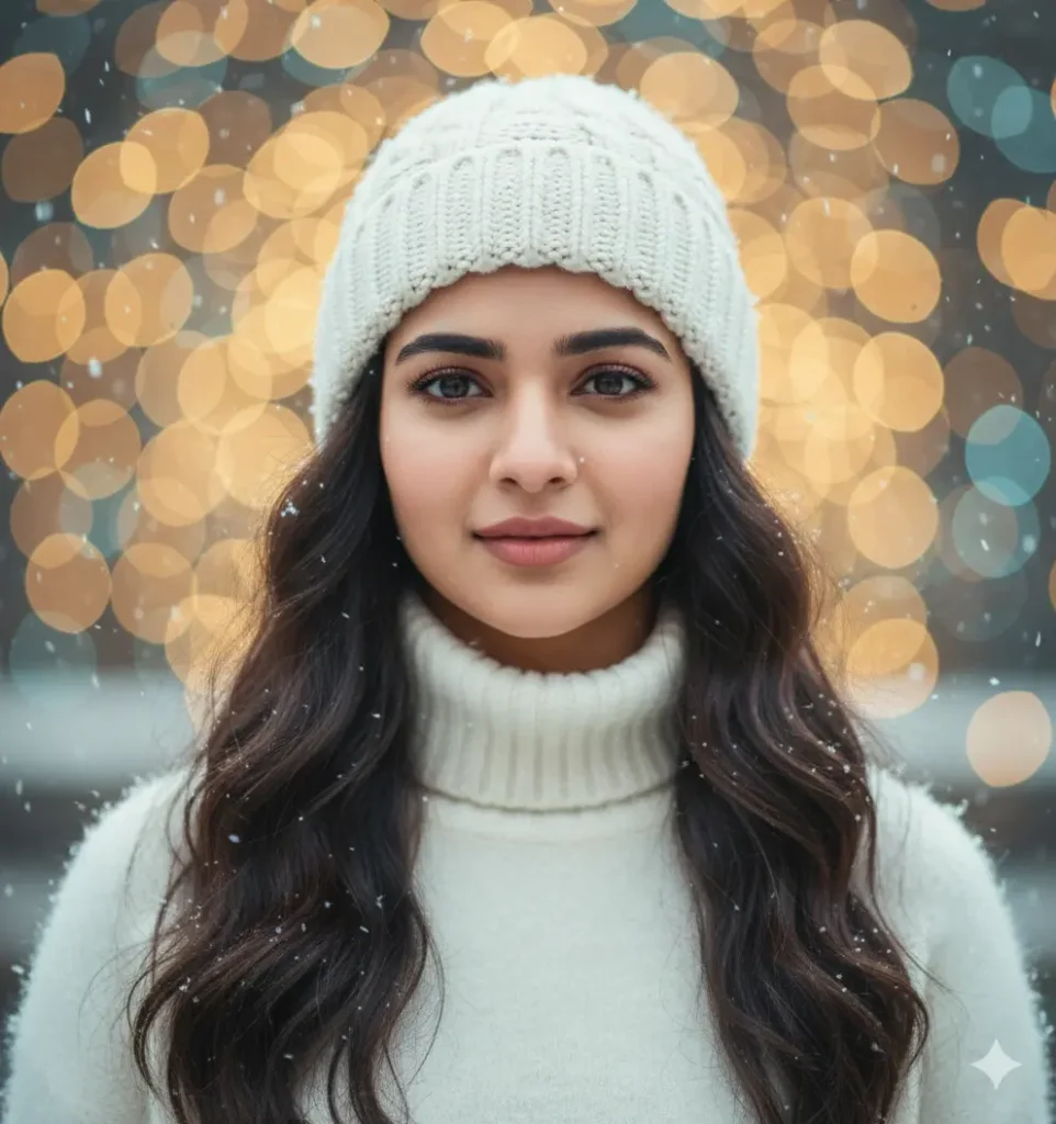 best winter ai prompt for girls,