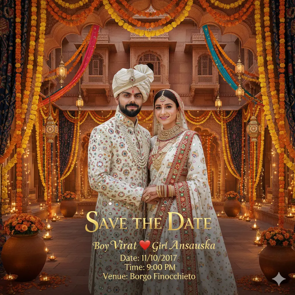 Best Marriage Invitation AI Prompts for couples