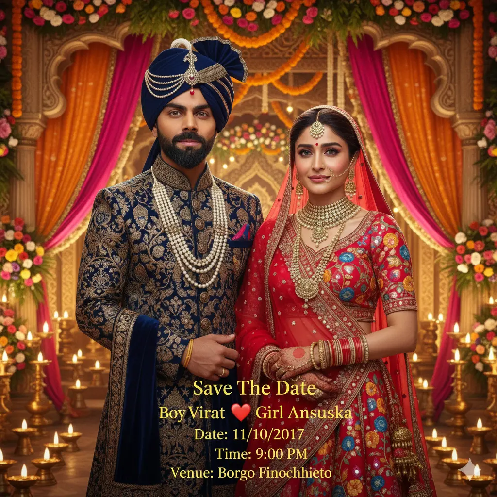 Best Marriage Invitation AI Prompts for couples