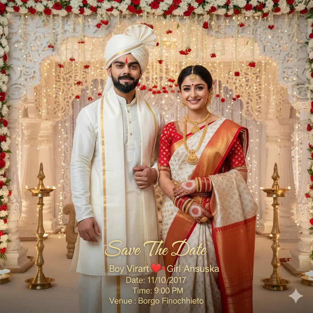 Best Marriage Invitation AI Prompts for couples