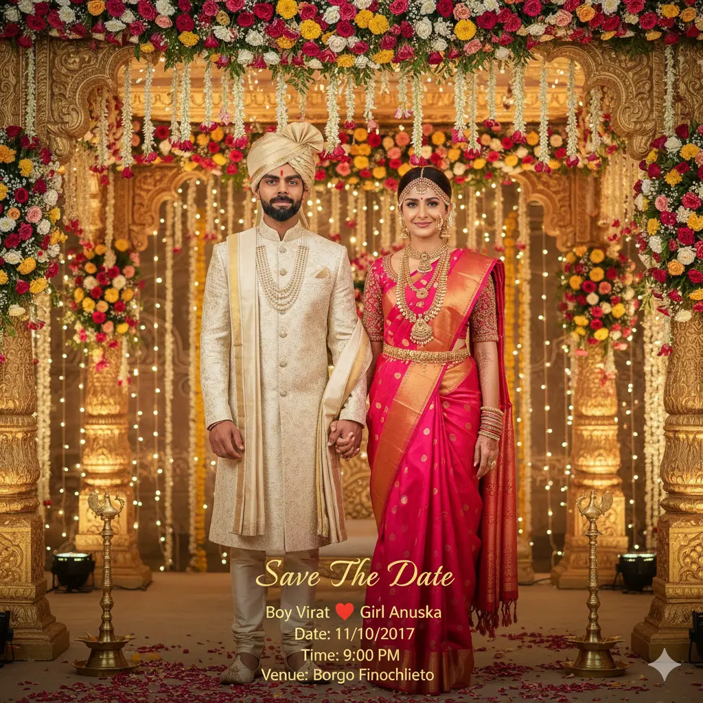 Best Marriage Invitation AI Prompts for couples