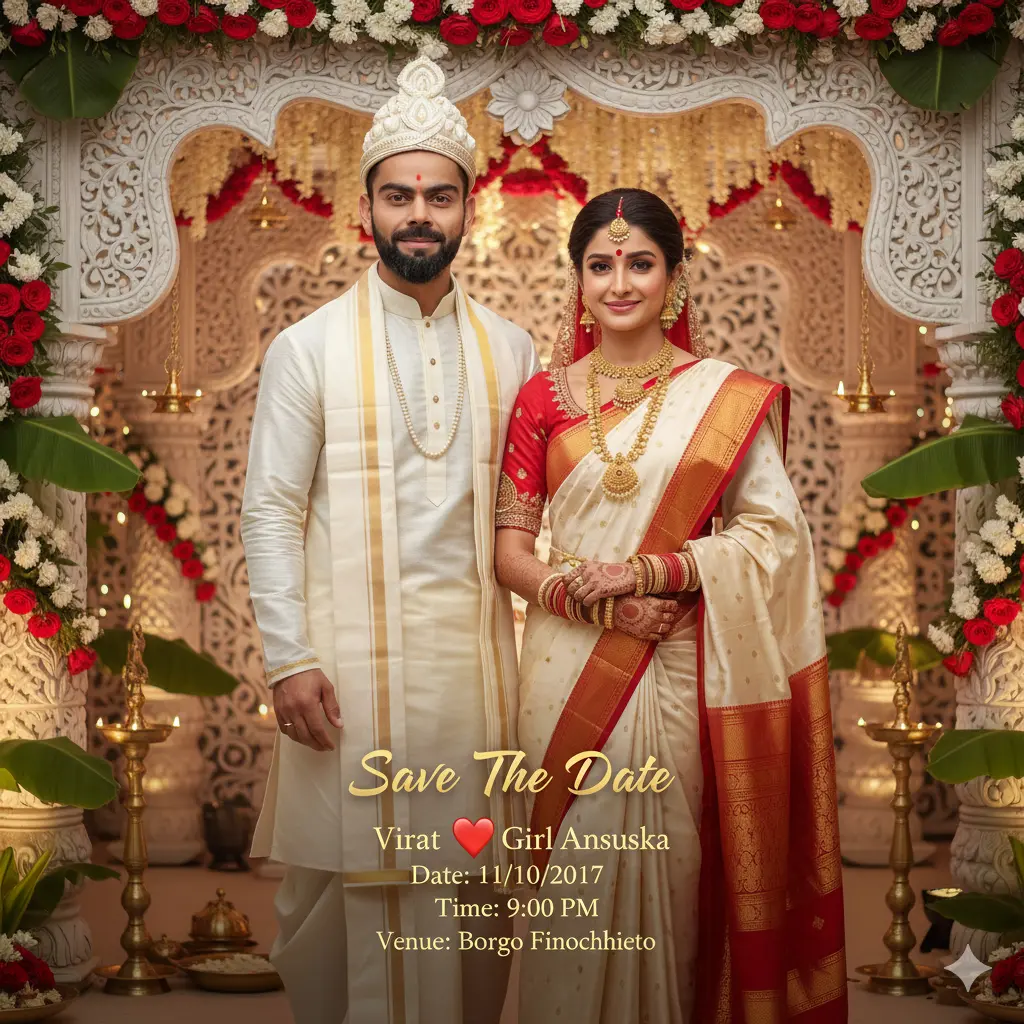 Best Marriage Invitation AI Prompts for couples