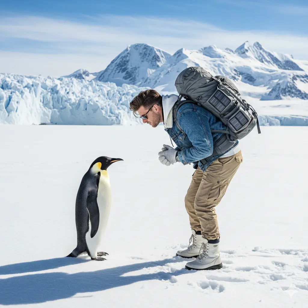 Trending penguin AI prompt