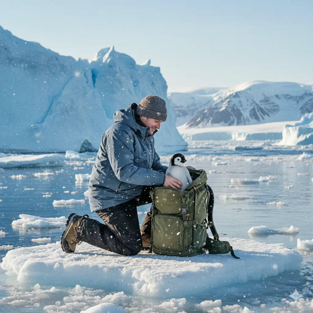 Trending penguin AI prompt