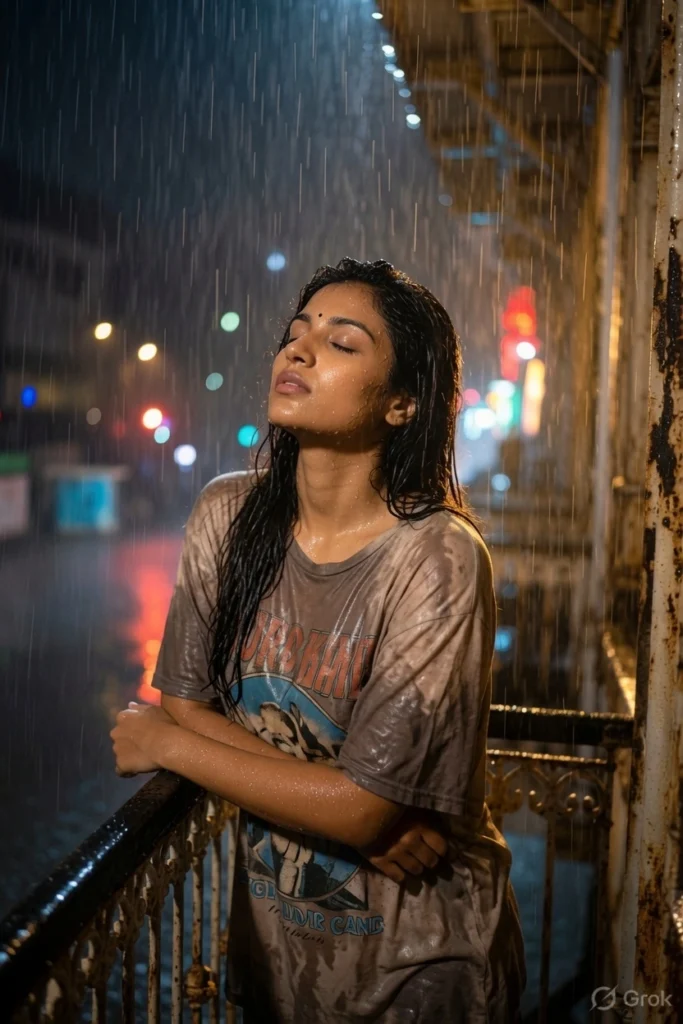 Monsoon AI Prompts for Girls , rain prompt for girls
