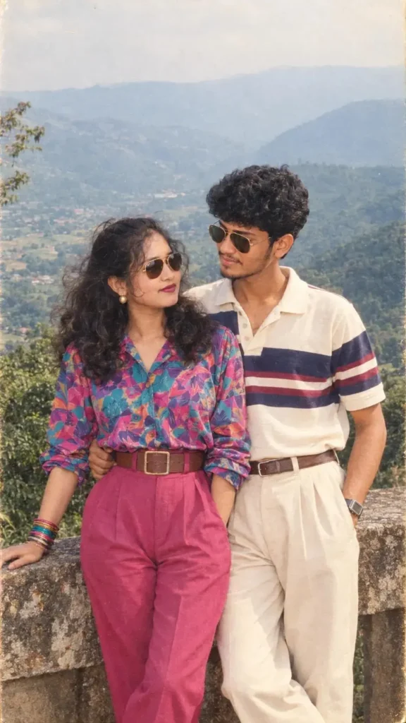 90s Style Gemini AI Prompts for Couples