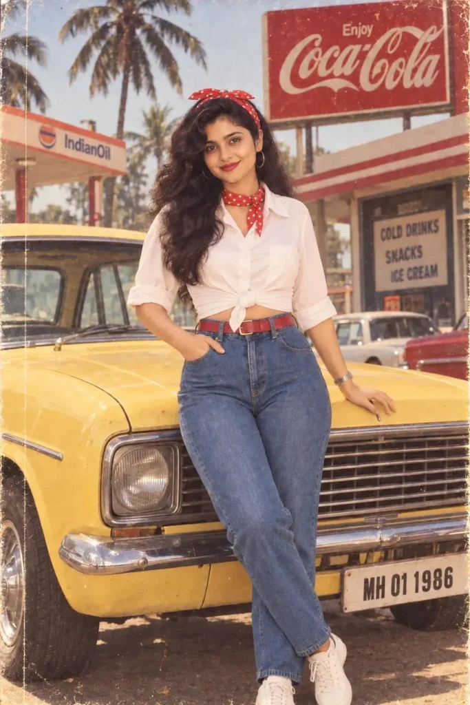 80s Style AI Photo Prompts for Girls and Women