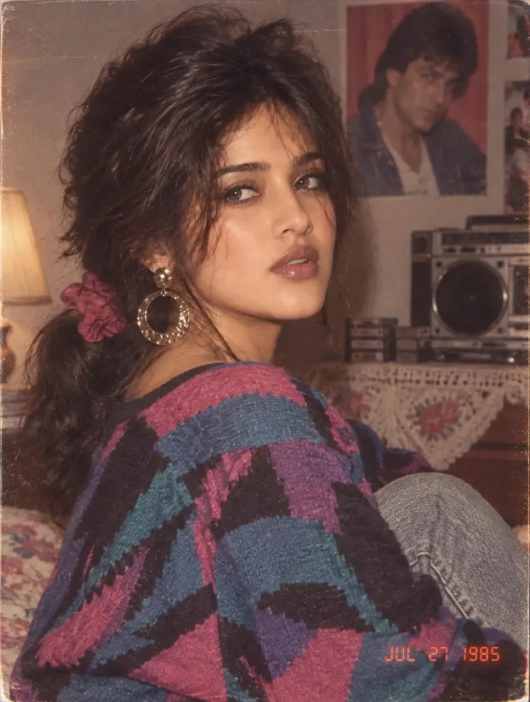 80s Style AI Photo Prompts for Girls and Women