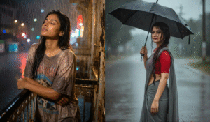 Monsoon AI Prompts for Girls , rain prompt for girls