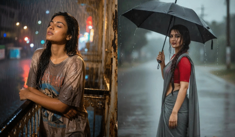 Monsoon AI Prompts for Girls , rain prompt for girls