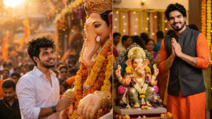 Ganesh Chaturthi AI Photo Prompts for Boys