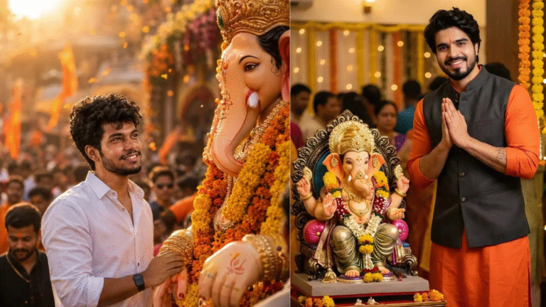 Ganesh Chaturthi AI Photo Prompts for Boys